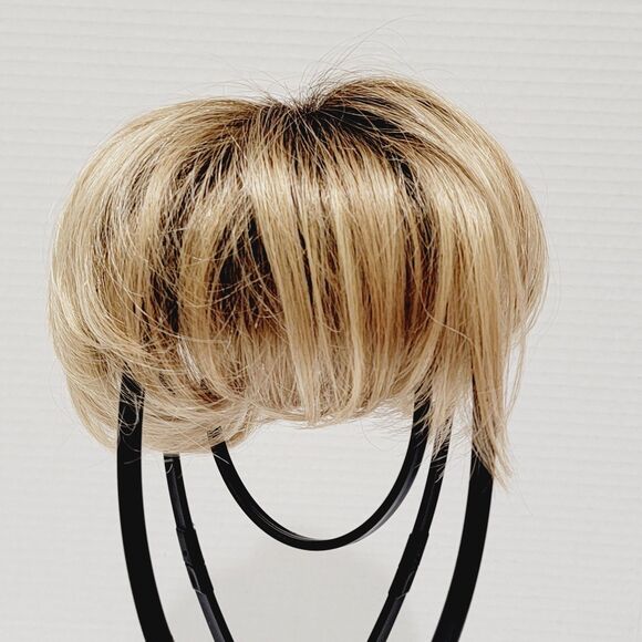 Ellen Wille HairPower Synthetic Lace Hair Topper Brown Blonde Short Pixie - Picture 8 of 12